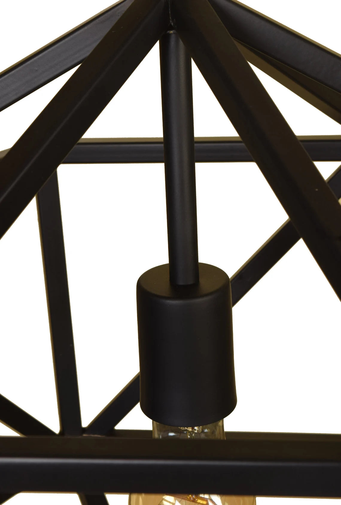 Studio 35 Iron Square Tube Hexa Hanging Light (Bronze and black Finish)