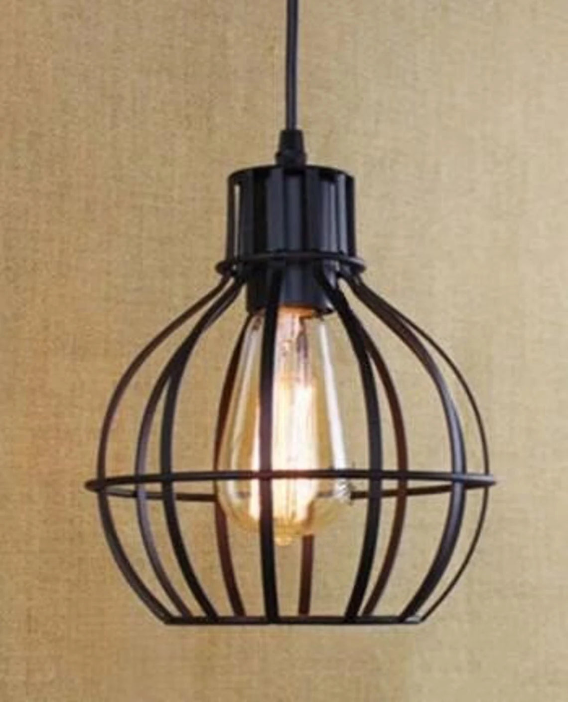 Studio 35 Onion Shape Pendant Light (Antique Bronze Finish)