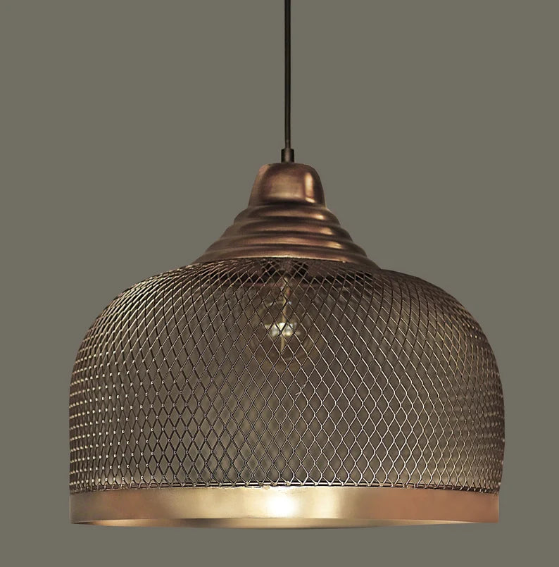 Studio 35 Iron Pendant Light with Antique Pewter Finish